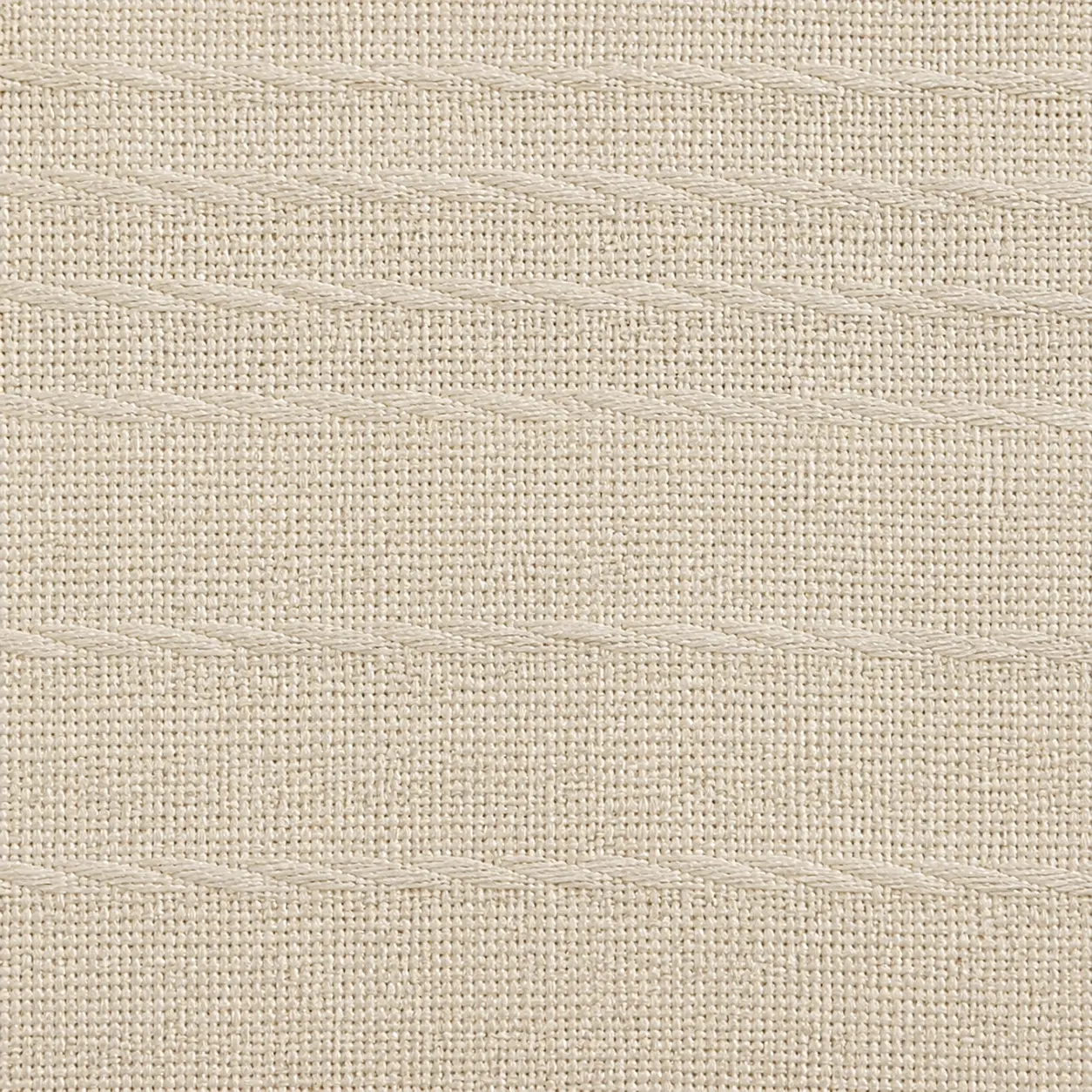 Linen Look Sheer Curtains — Sand Ripple fabric swatch