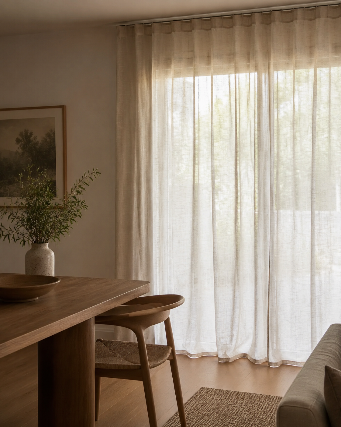 Linen Look Curtains
