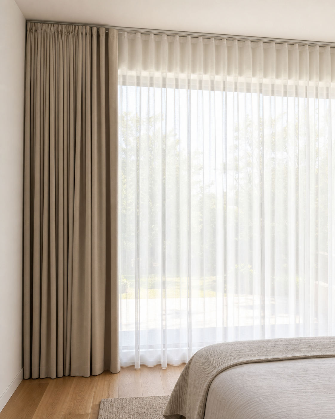 Sheer + Blockout Curtain