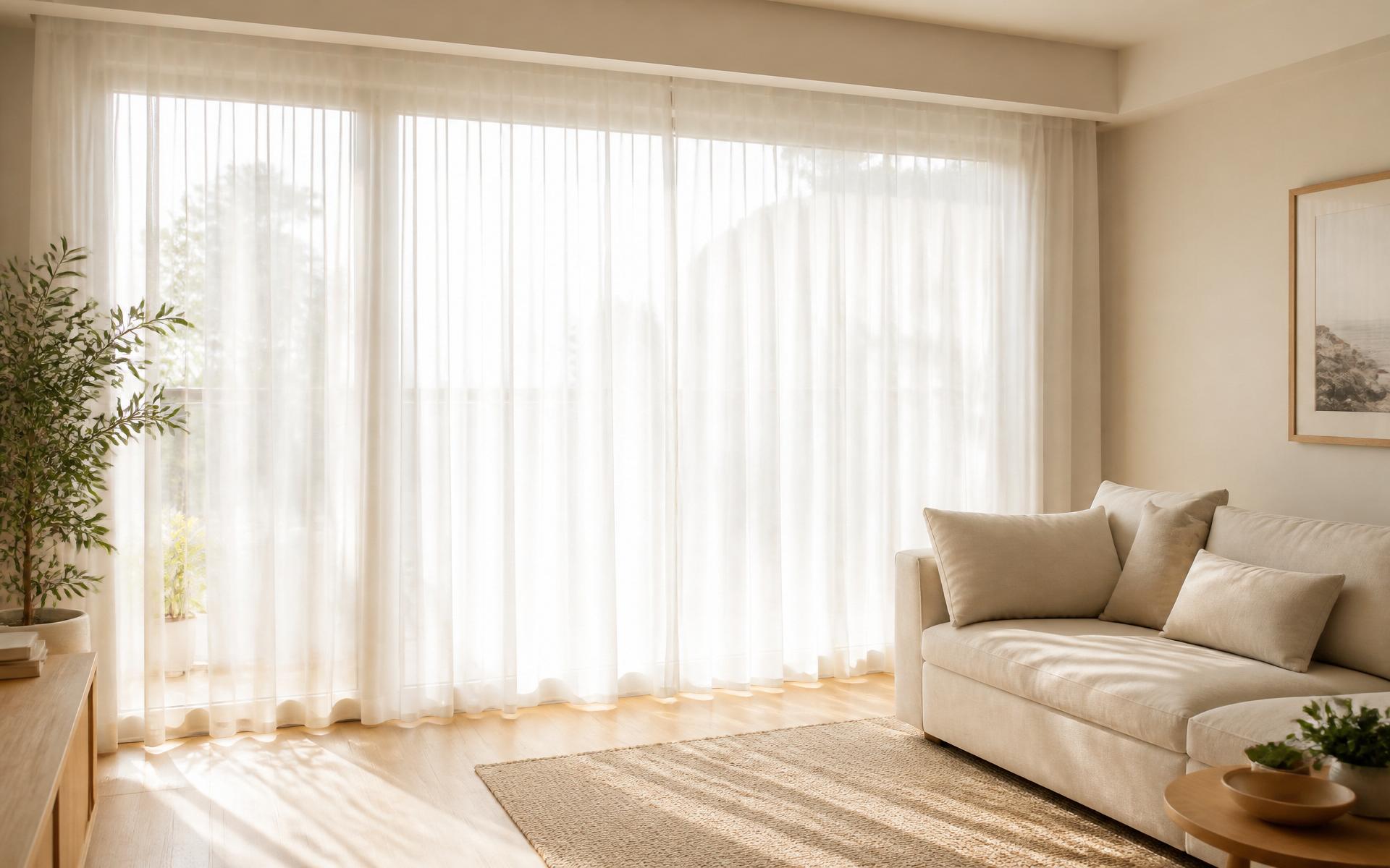 Plantation shutters in a Brisbane living room